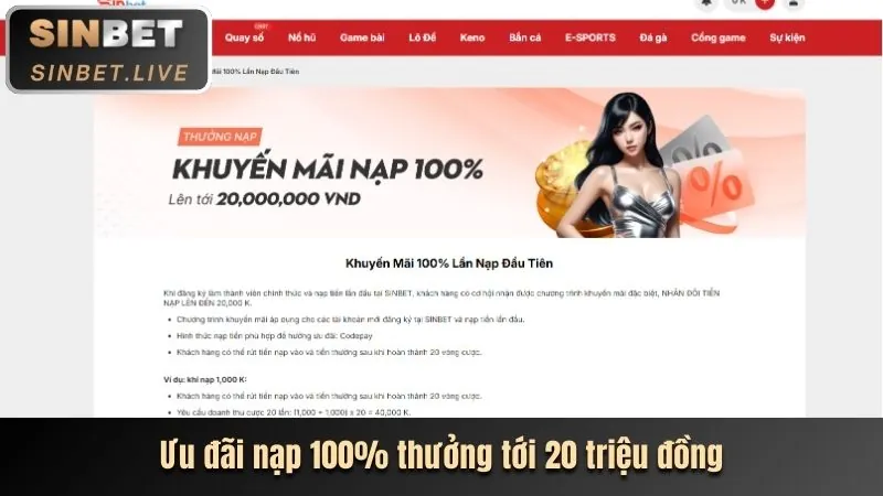 Thưởng chào mừng Kubet 89